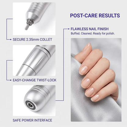 High-Performance Portable Nail Drill, 45000 RPM Professional E-File