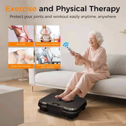 Whole-Body Kinetic Vibration Platform — Linear Resistance System