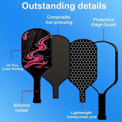 Composite Pickleball Paddles, Premium Fiberglass Sport Collection