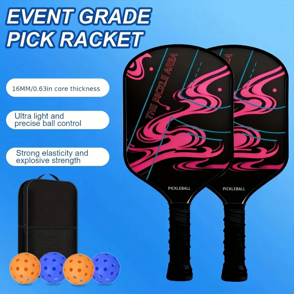 Composite Pickleball Paddles, Premium Fiberglass Sport Collection