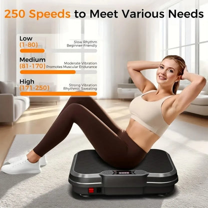 Whole-Body Kinetic Vibration Platform — Linear Resistance System